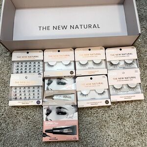 Kiss Lash Bulk Bundle - The New Natural Collection & Super Flex Adhesive